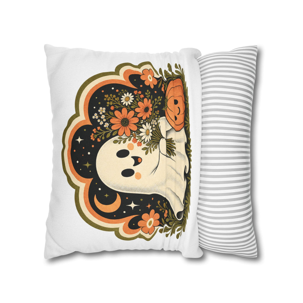 Spun Polyester Square Pillowcase