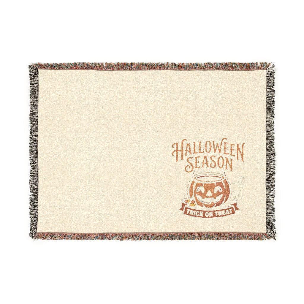Halloween Spooky Jack-O'-Lantern Throw