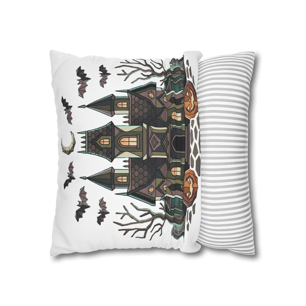 Cute Ghosts and Autumn Leaves Pillowcase