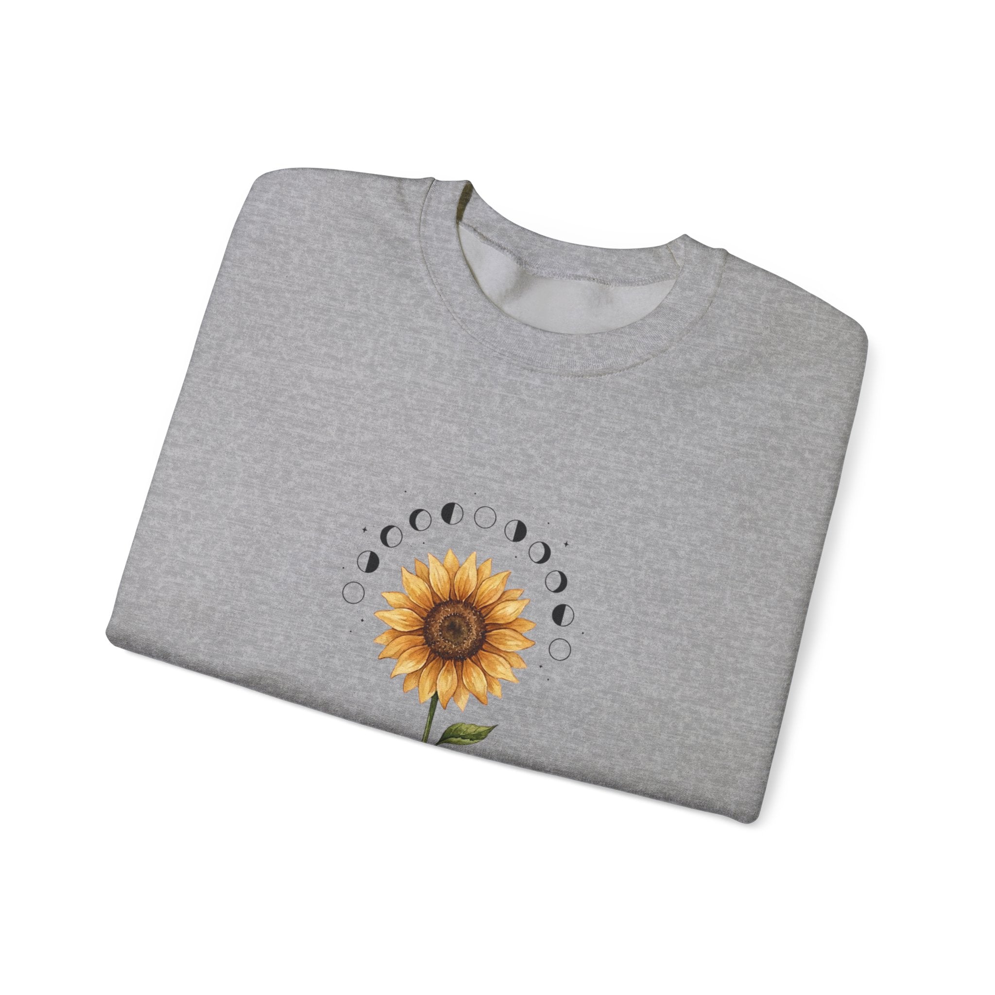 Sunflower Birth Flower Crewneck | Birth Month Botanical Sweatshirt