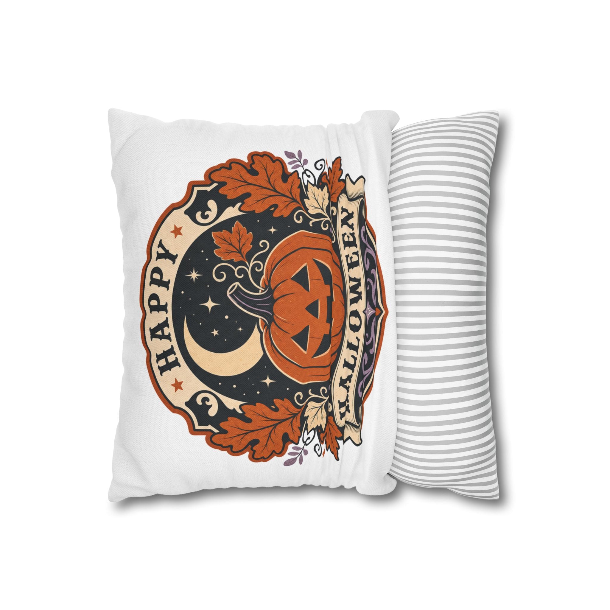 Spun Polyester Square Pillowcase