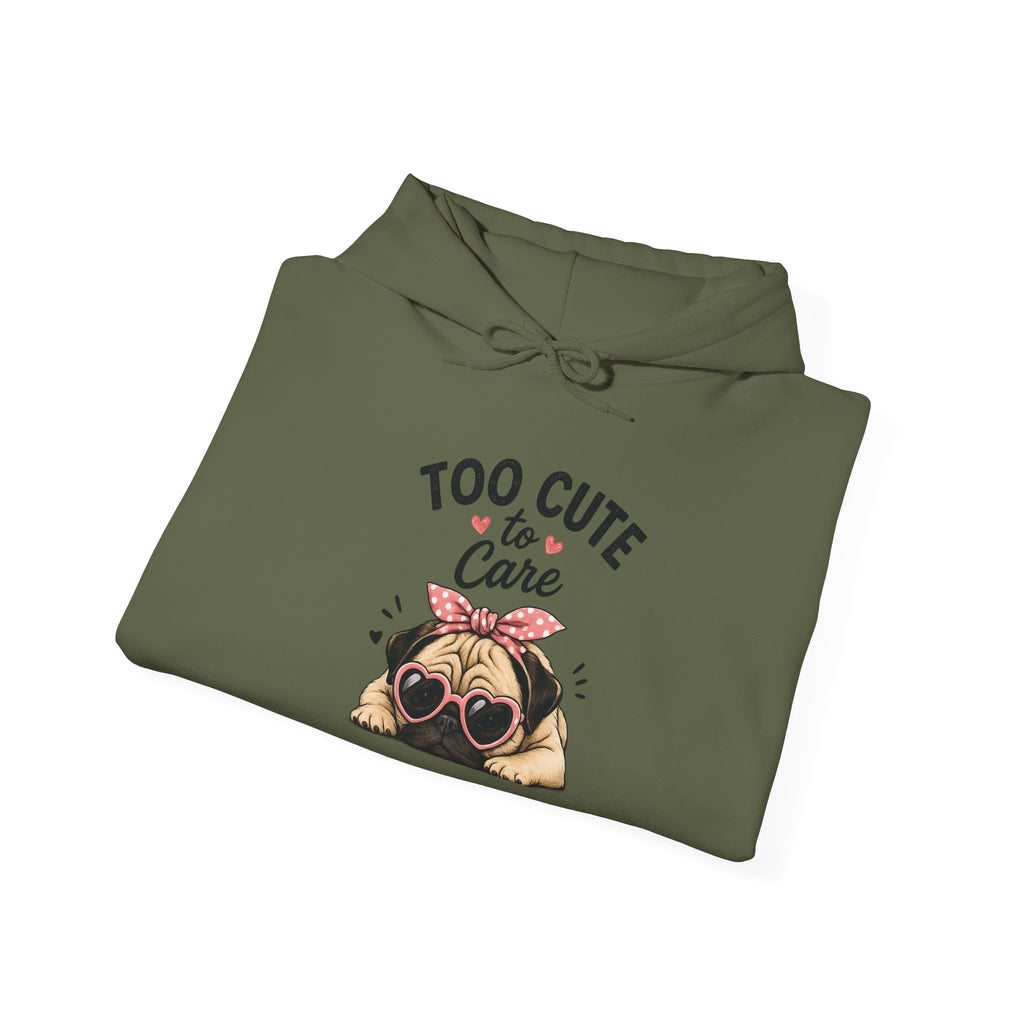 Doe and Kin | Pug 'Too Cute' Hoodie