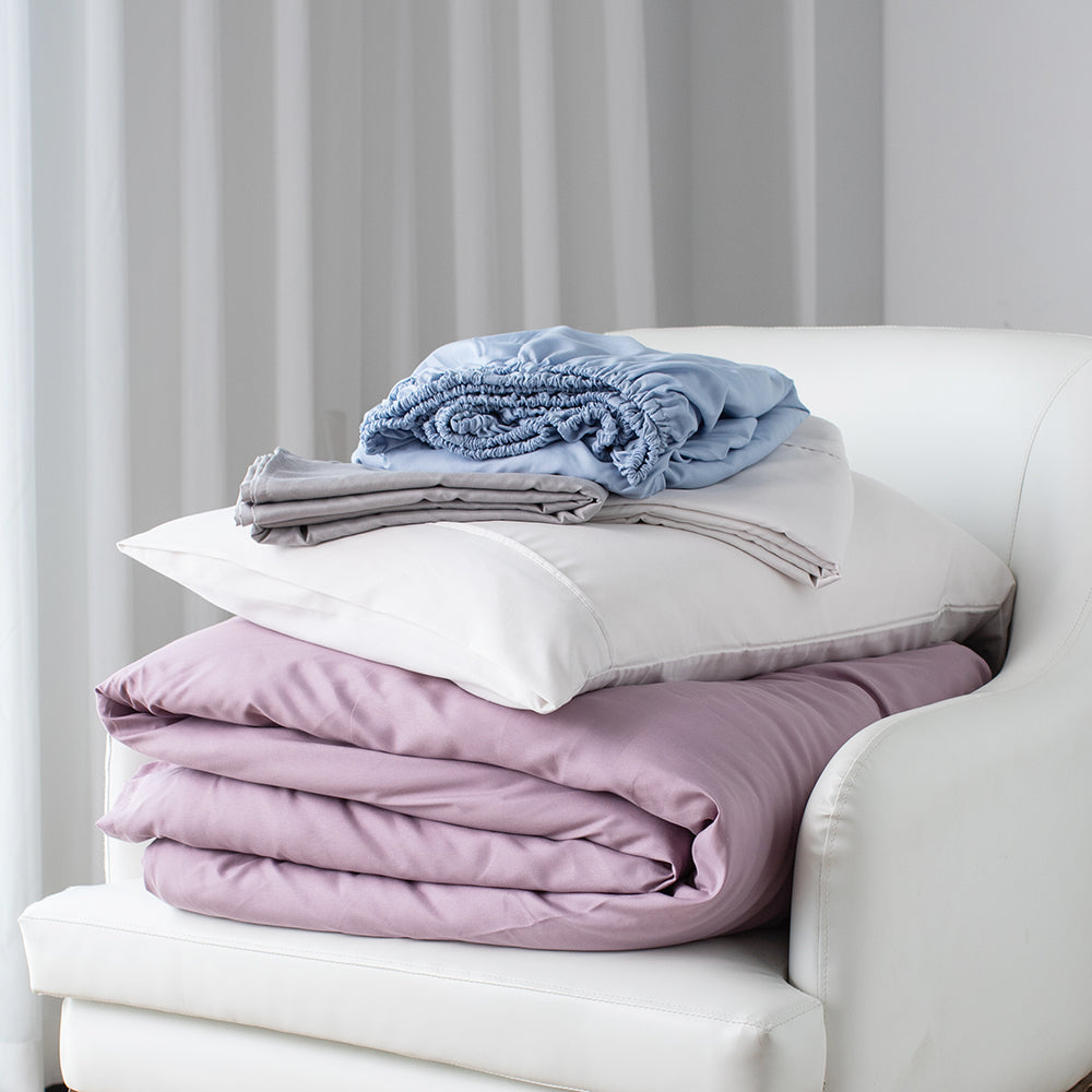 Lightweight Breathable Deep Pocket Bed Sheets with Pillowcases