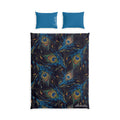 Personalized Bedding | College | Peacock Feather Duvet Cover