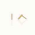 CZ Bar Studs