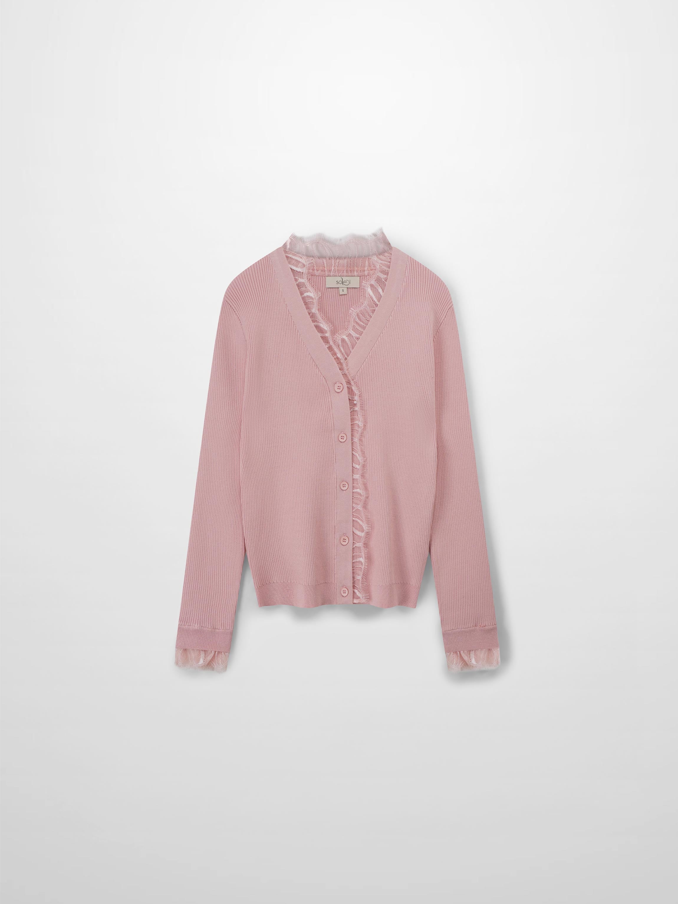 Lace Trimmed Sweater