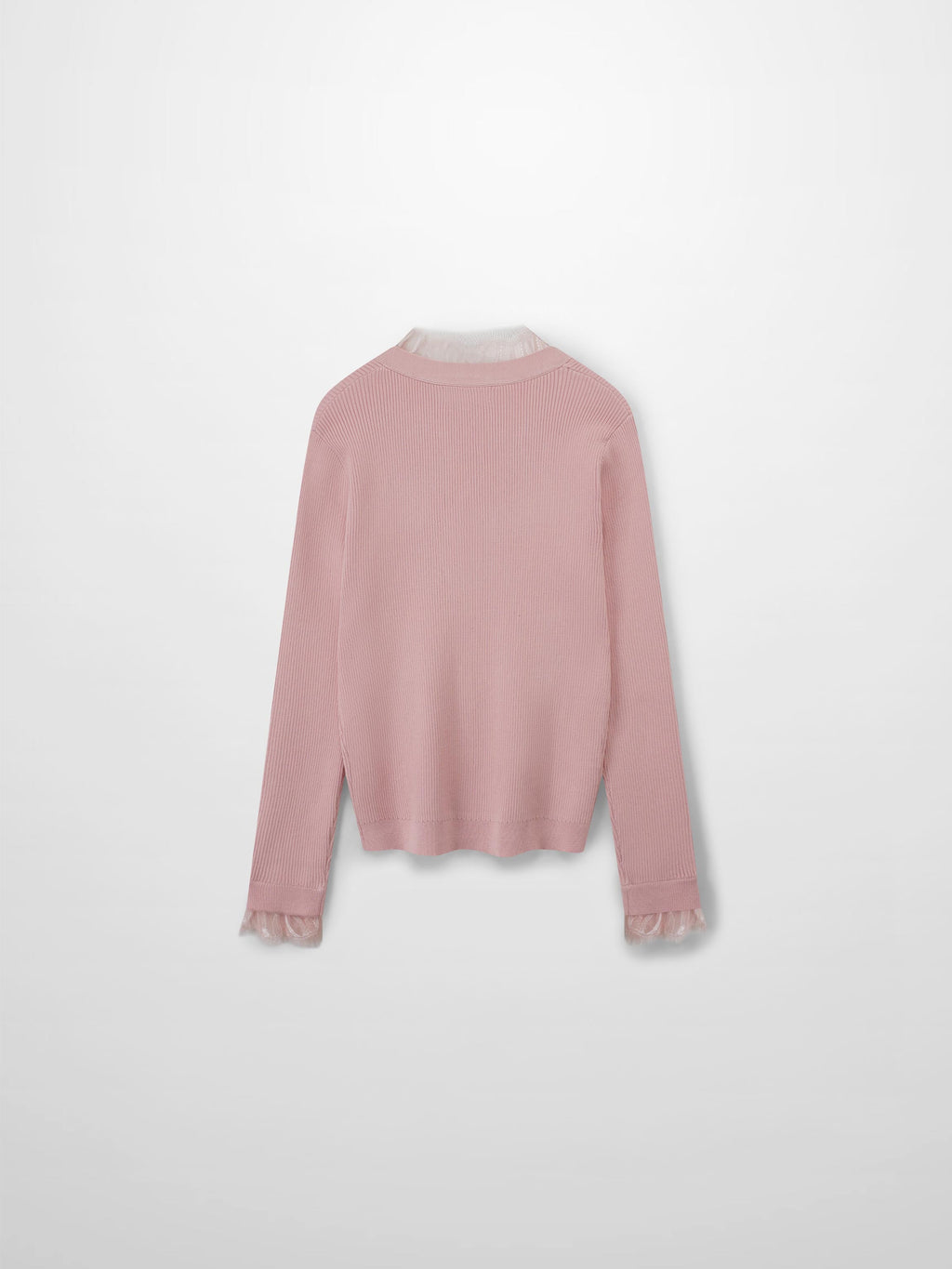 Lace Trimmed Sweater