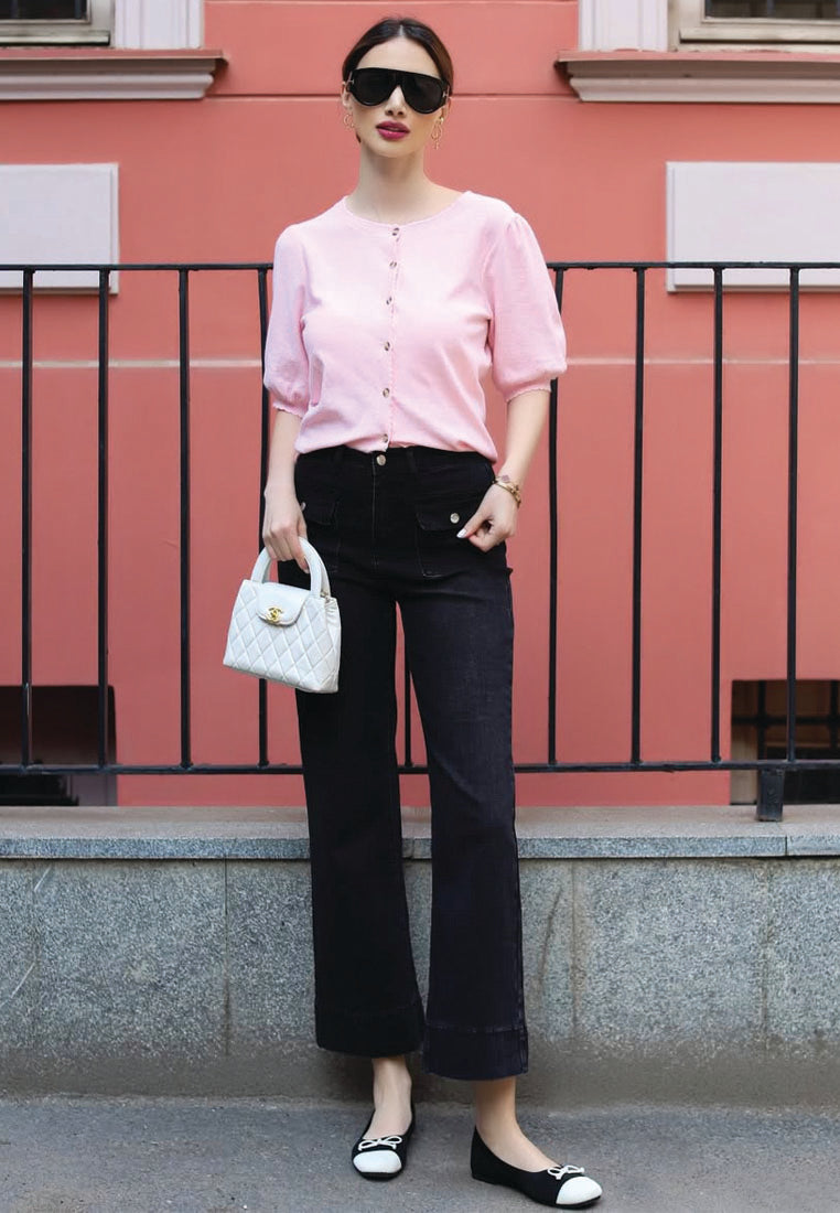Rosario Two Tone Ballerinas