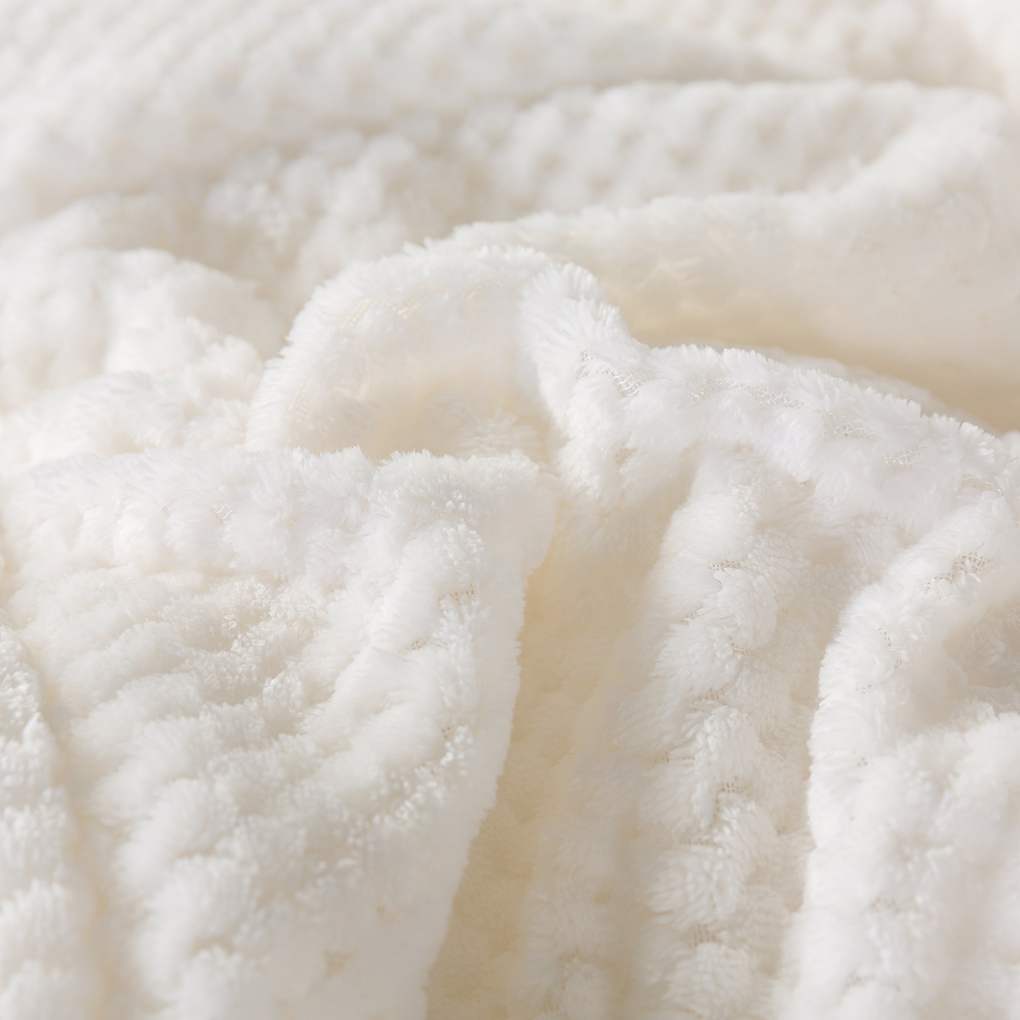 Kasentex Reversible All-Season Plush Comforter Set Twin/Queen/King - Warm Plush Bedding for Winter