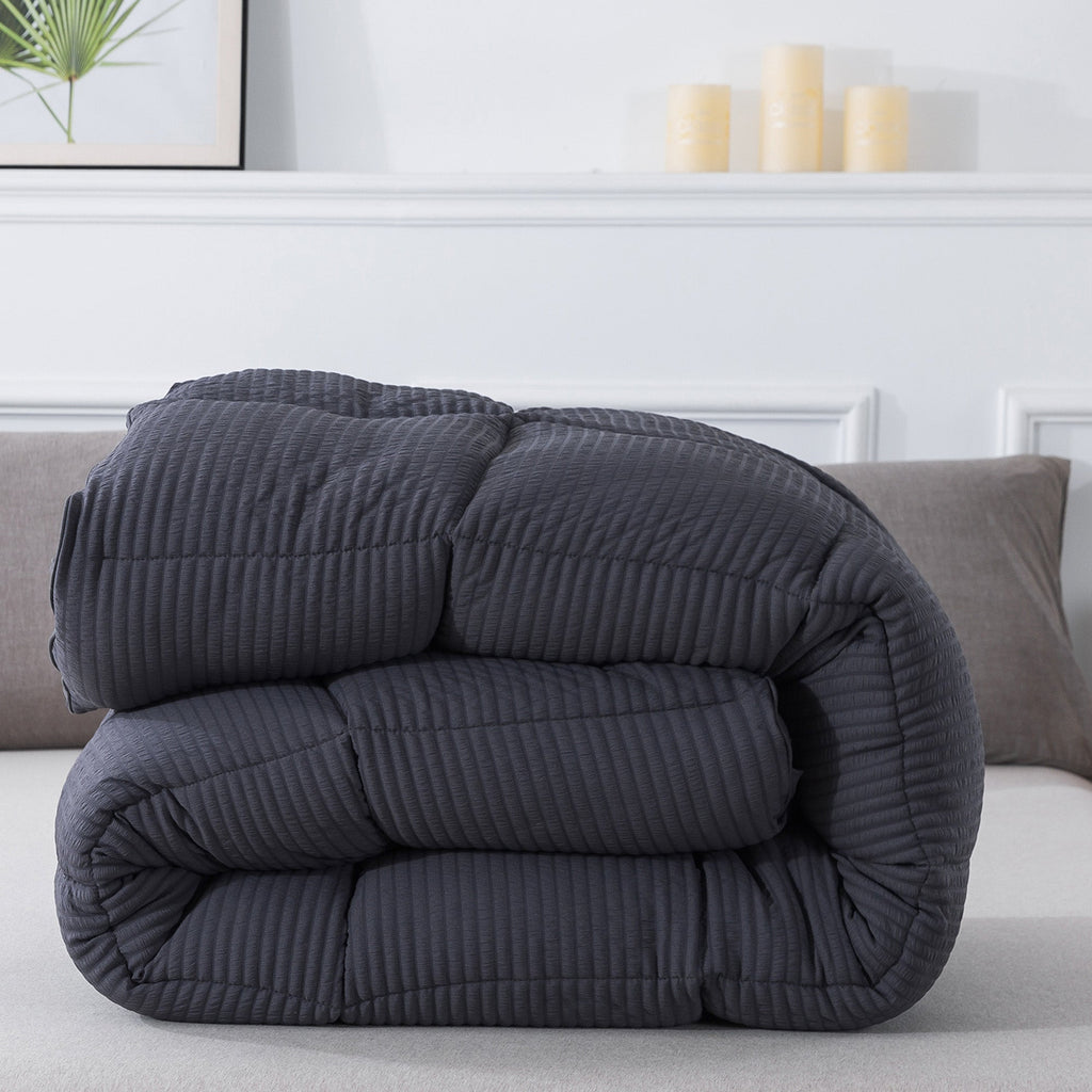 Reversible All-Season Comforter Down Alternative