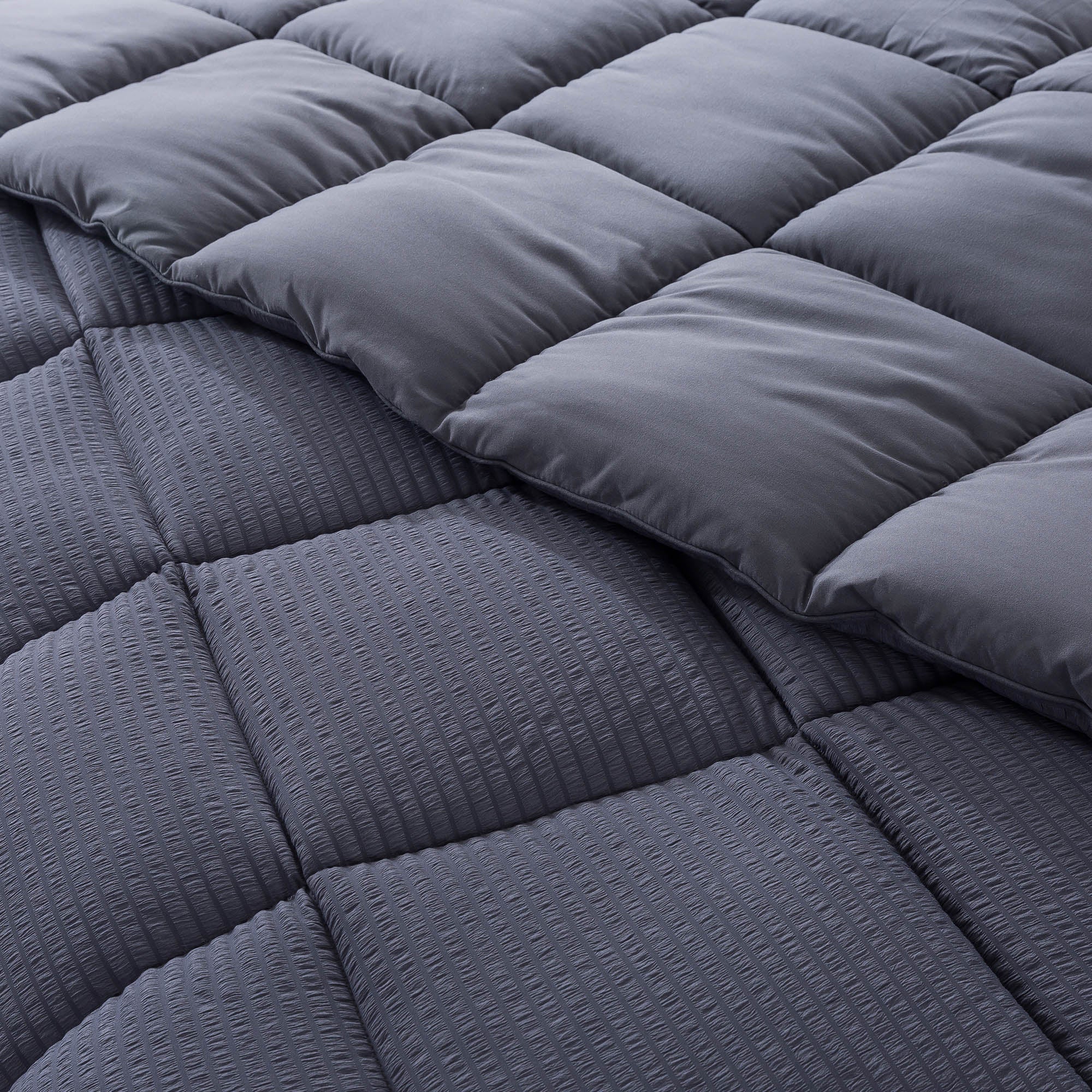 Reversible All-Season Comforter Down Alternative