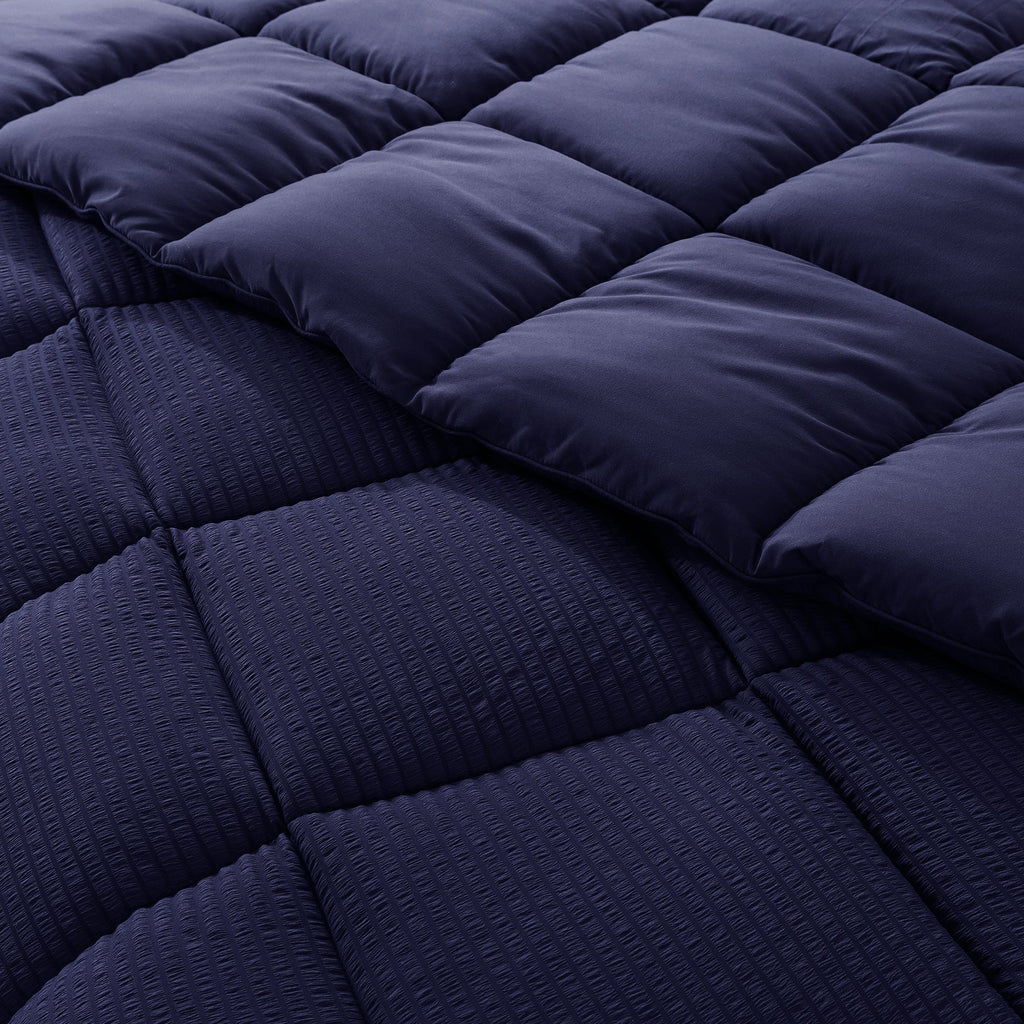 Reversible All-Season Comforter Down Alternative