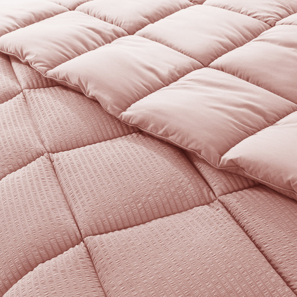 Reversible All-Season Comforter Down Alternative