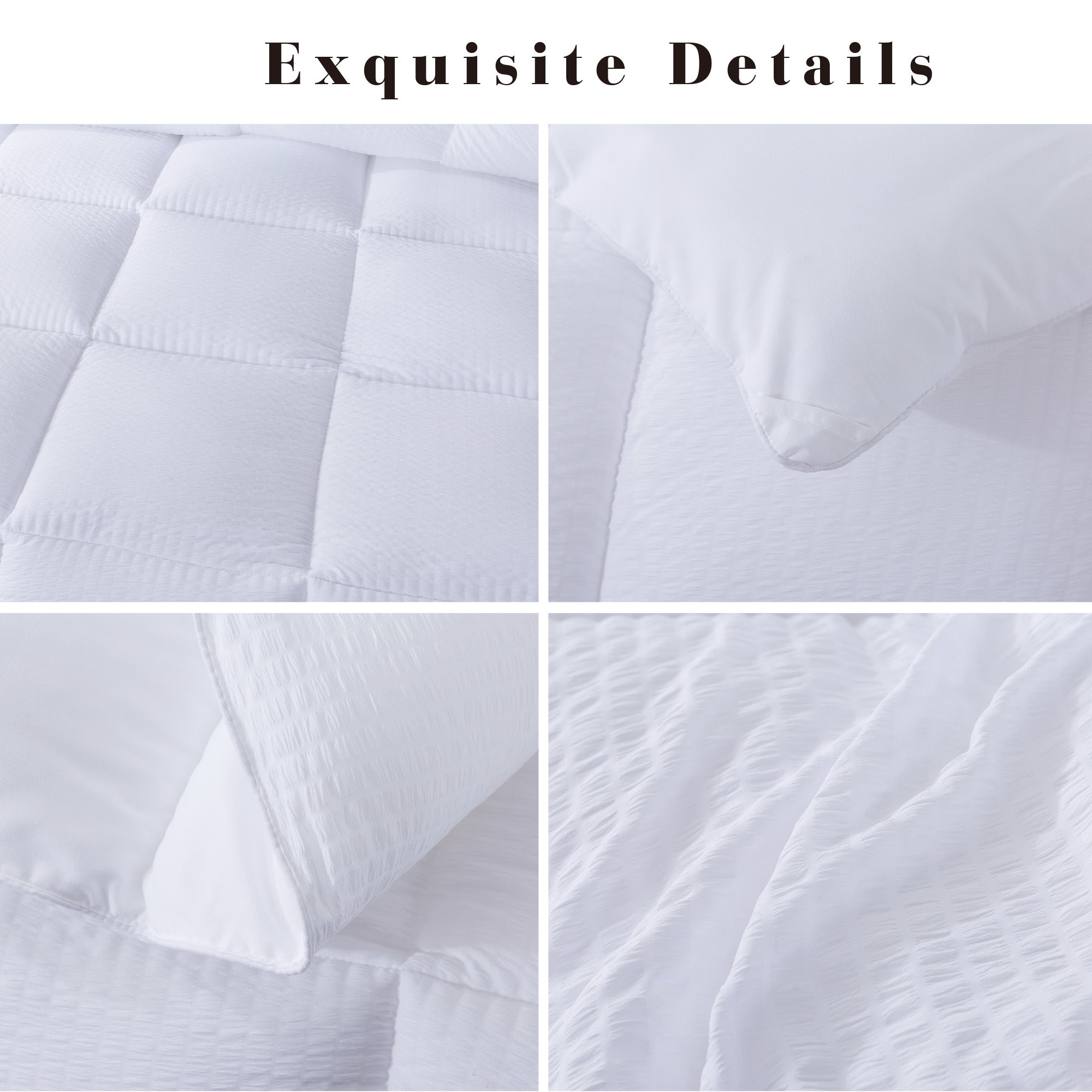 Reversible All-Season Comforter Down Alternative