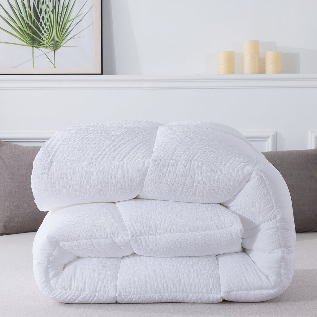 Reversible All-Season Comforter Down Alternative