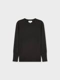 Basic Crew Sweater (LS) - Black