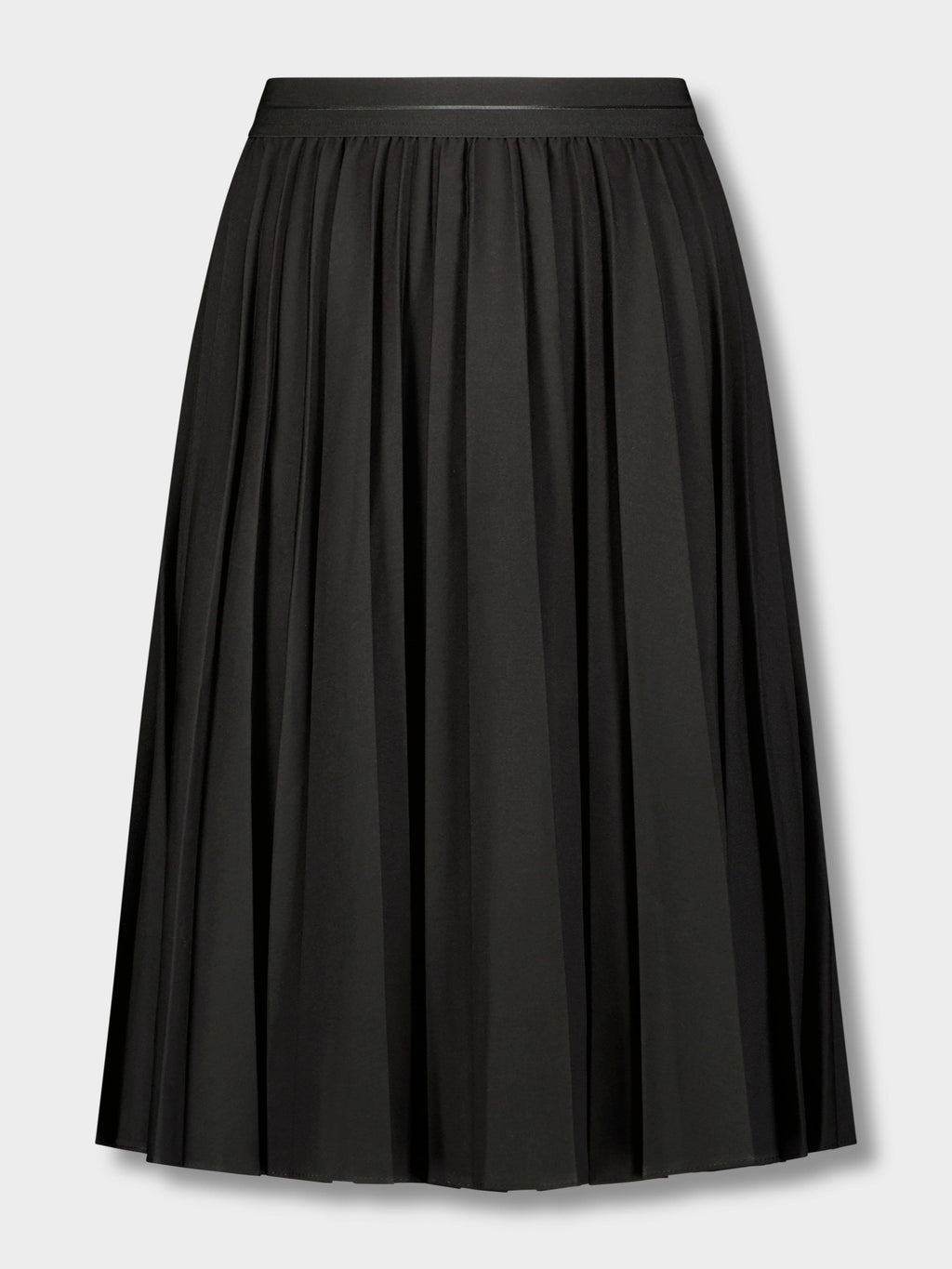 PLEATED SKIRT 27"- BLACK