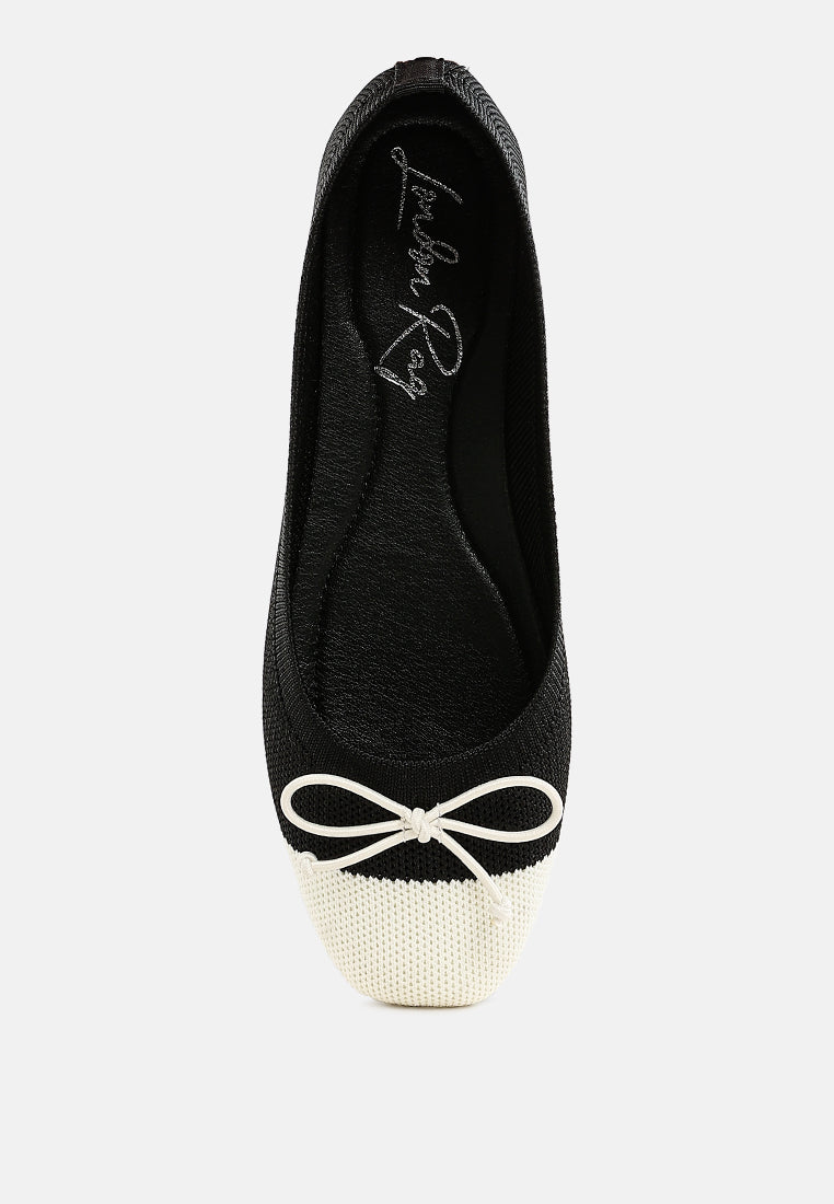 Rosario Two Tone Ballerinas