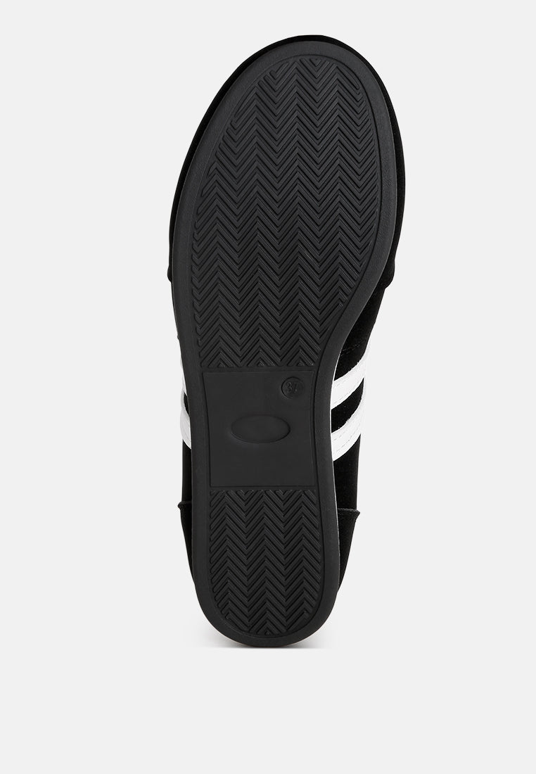 Sorin Elasticated Midfoot Strap Sneakers-4