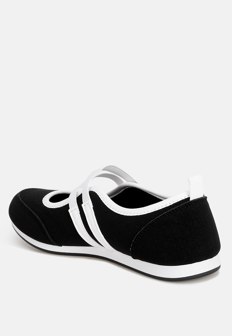 Sorin Elasticated Midfoot Strap Sneakers-2