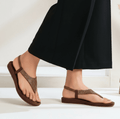 Ebony - Brown Thong Sandals