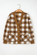 Amora Sherpa Loose Knit Cardigan