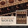 Ghost Cat Halloween Woven Blanket