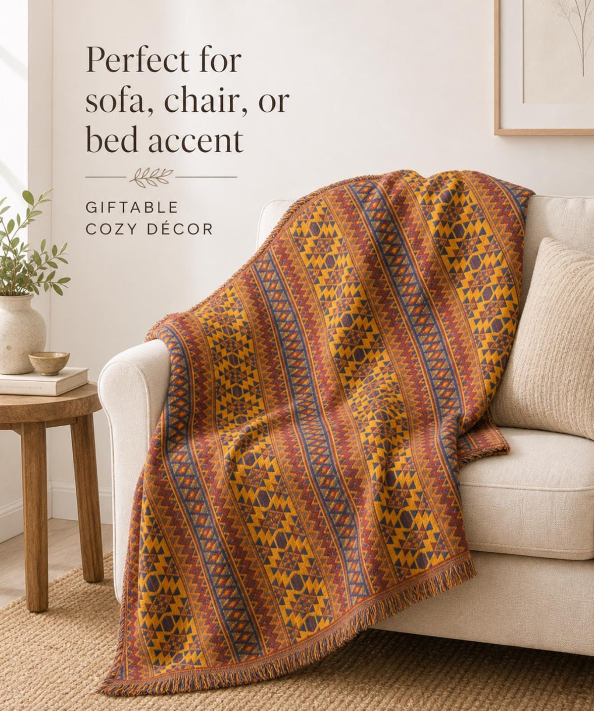 Bohemian Woven Throw