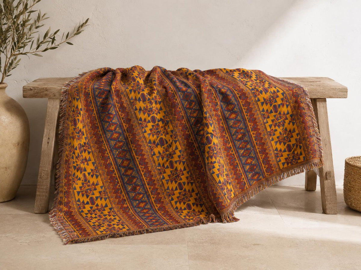 Bohemian Woven Throw