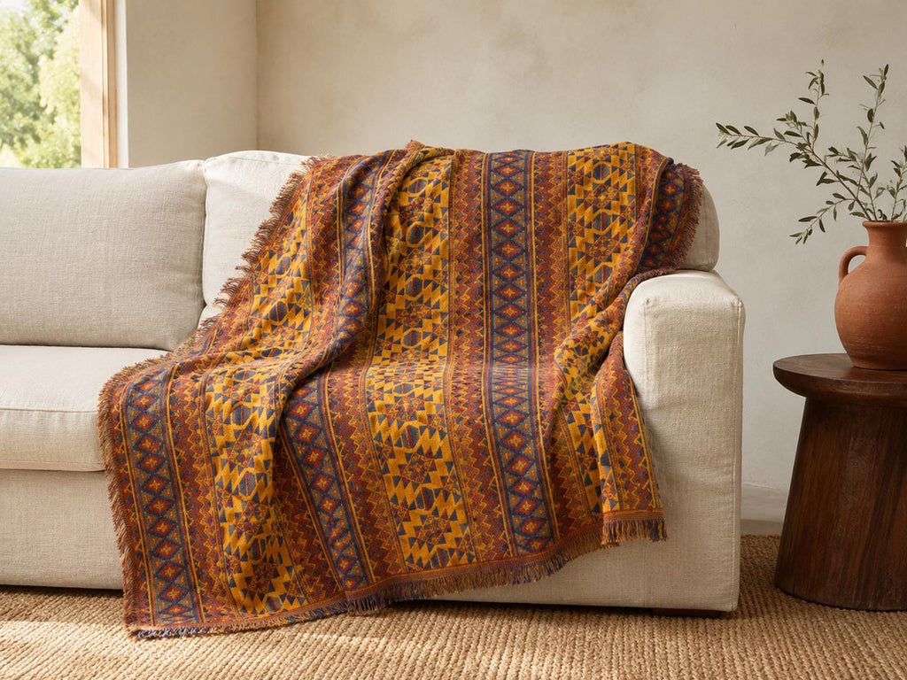 Bohemian Woven Throw