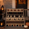 Ghost Cat Halloween Woven Blanket