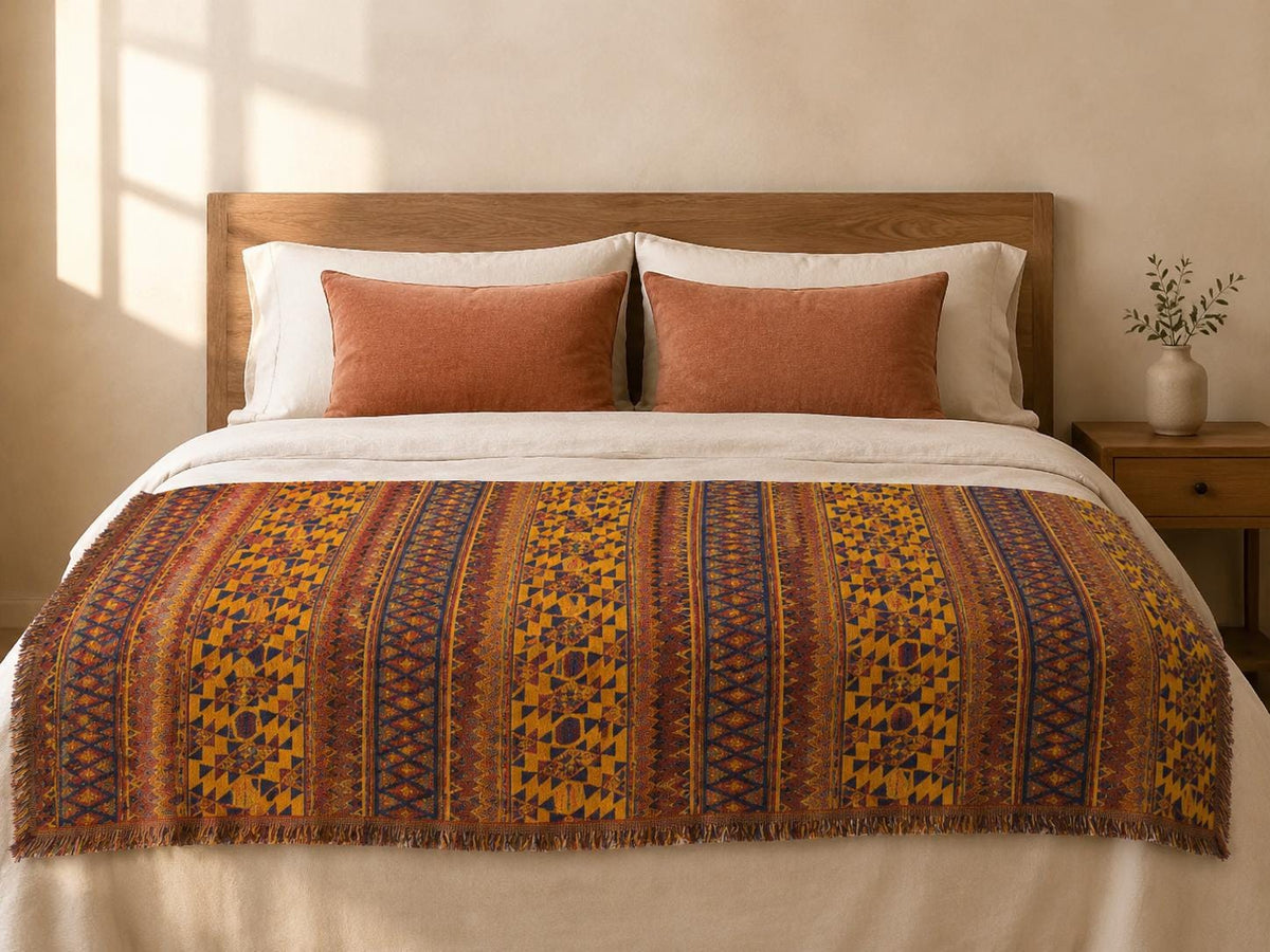 Bohemian Woven Throw