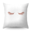 Nordic Botanical Throw Pillow Cover | Modern Geometric Floral Cushion Cover for Sofa & Bedroom