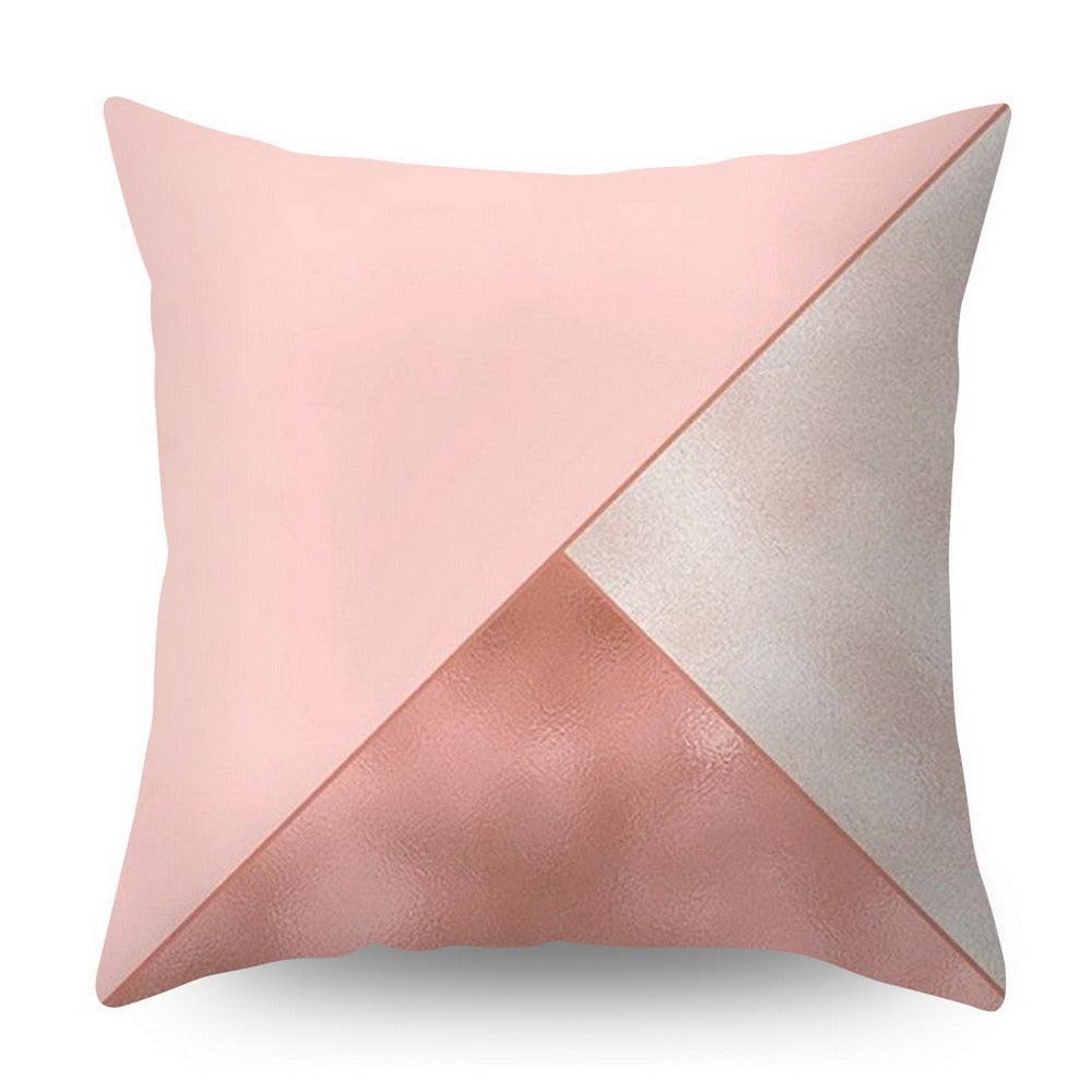 Nordic Botanical Throw Pillow Cover | Modern Geometric Floral Cushion Cover for Sofa & Bedroom