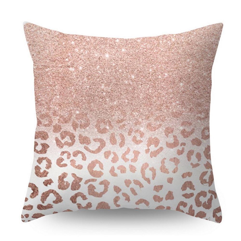 Nordic Botanical Throw Pillow Cover | Modern Geometric Floral Cushion Cover for Sofa & Bedroom