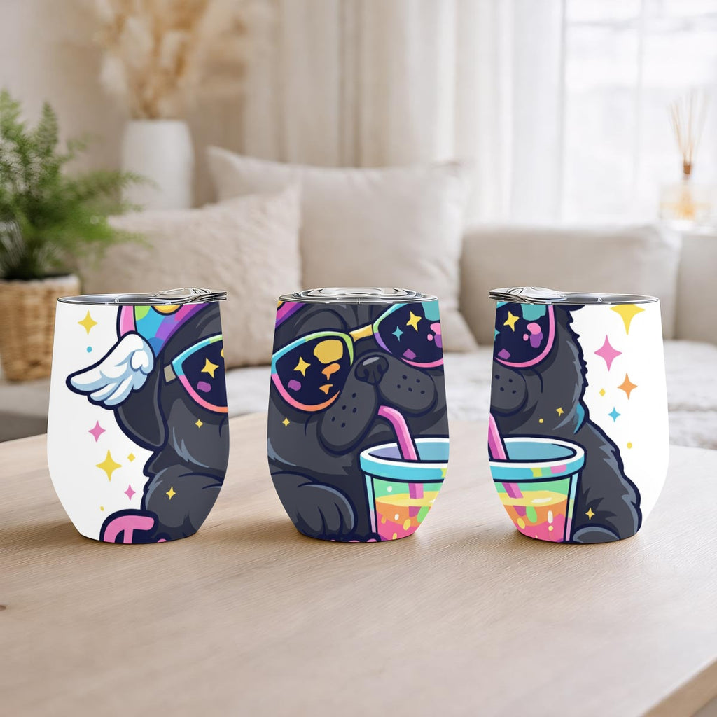 Retro Pug Tumbler